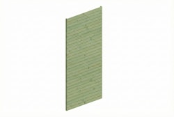 Skan Holz Carport Seitenwand - Profilschalung  (Friesland-Serie)