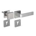 Vorschaubild Griffwerk Wechselgarnitur GRAPH SQUARE - Rosetten eckig