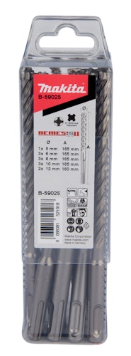 Makita NEMESIS 2 SDS+ Bohrerset 12tlg B-59025