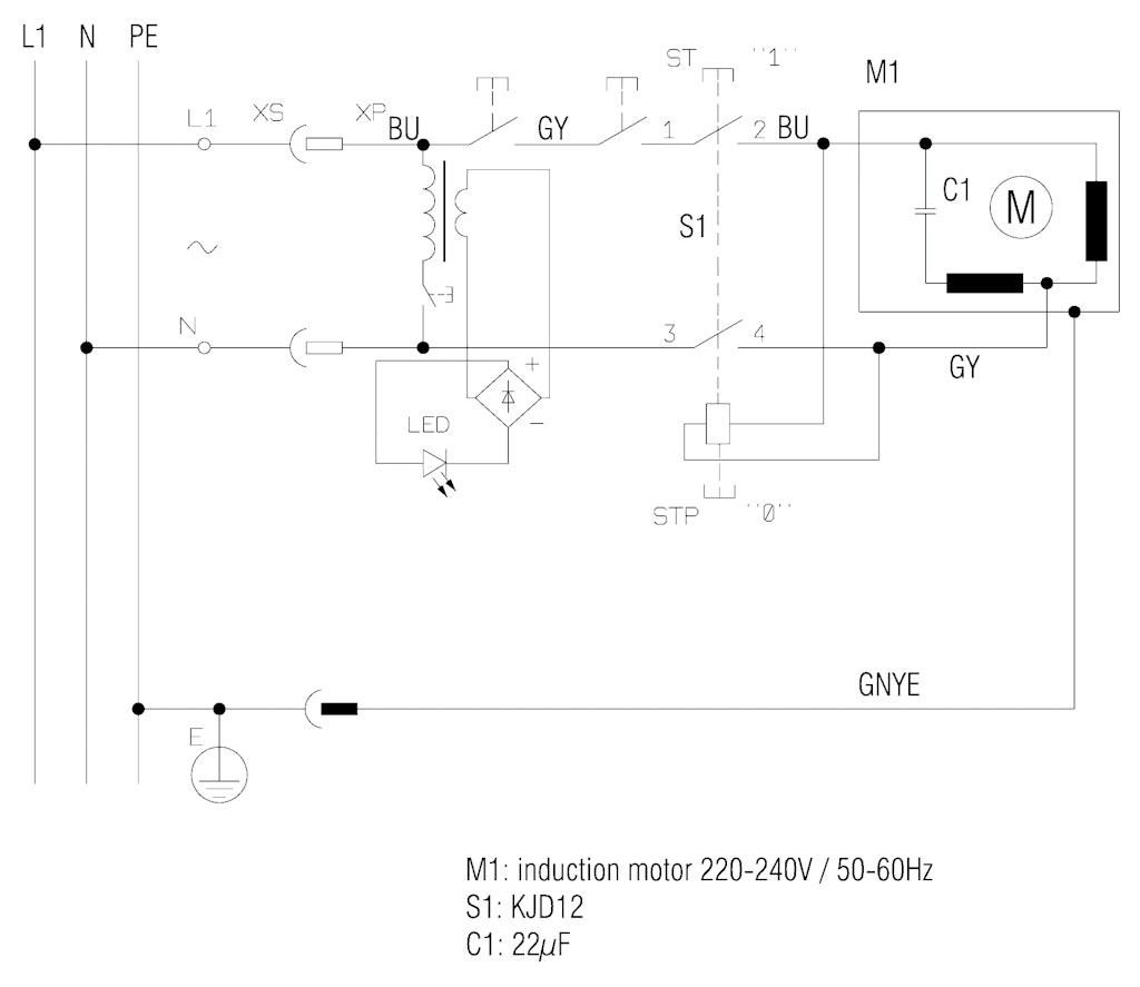 Explosionszeichnung Ersatzteile