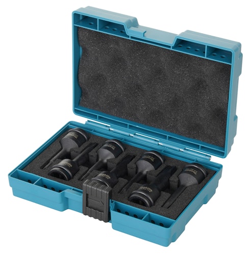 Makita T-Schlagnuss-Set 7-tlg. IMPACT BLACK E-23628
