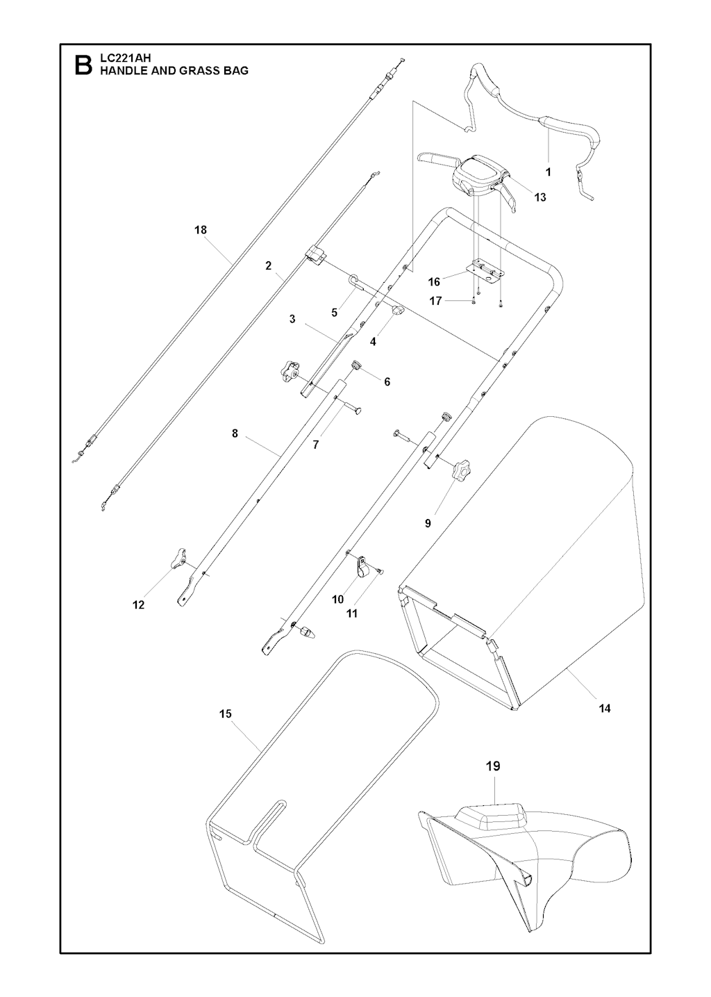Explosionszeichnung Ersatzteile