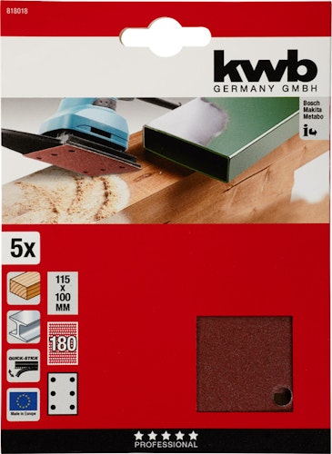 kwb Q-ST.5Str Kor.gl 115x100 K180 818018