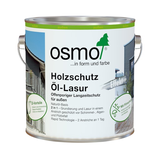 Osmo Holzschutz Öl-Lasur Effekt