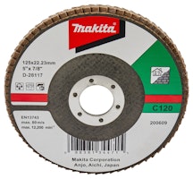 Makita Fächerschleifsch. 125mm C120F D-28117
