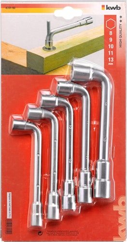 kwb L-Schlüsselsatz 8-13 5-tlg SB 470150