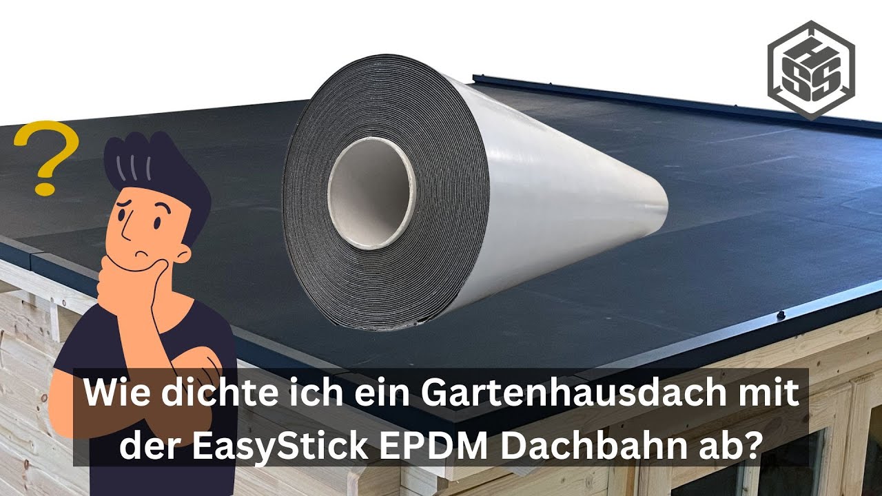 HSS EPDM Dachbahn EasyStick selbstklebend KSK