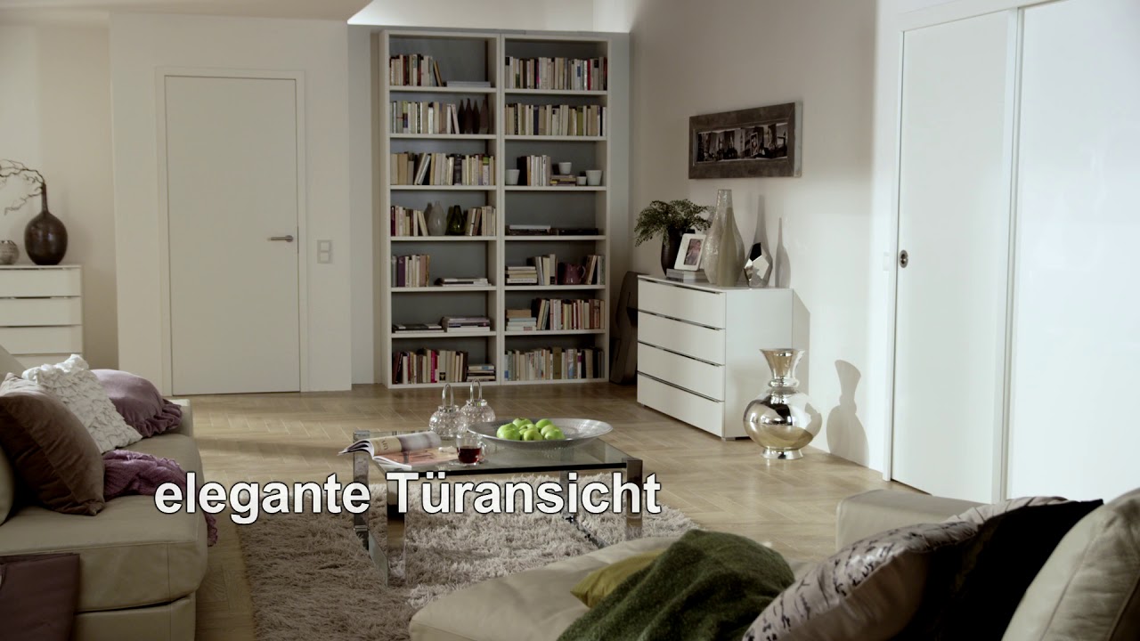 Hörmann ProLine Holz-Zimmertür-Umfassungszarge stumpf - Duradecor glatt 