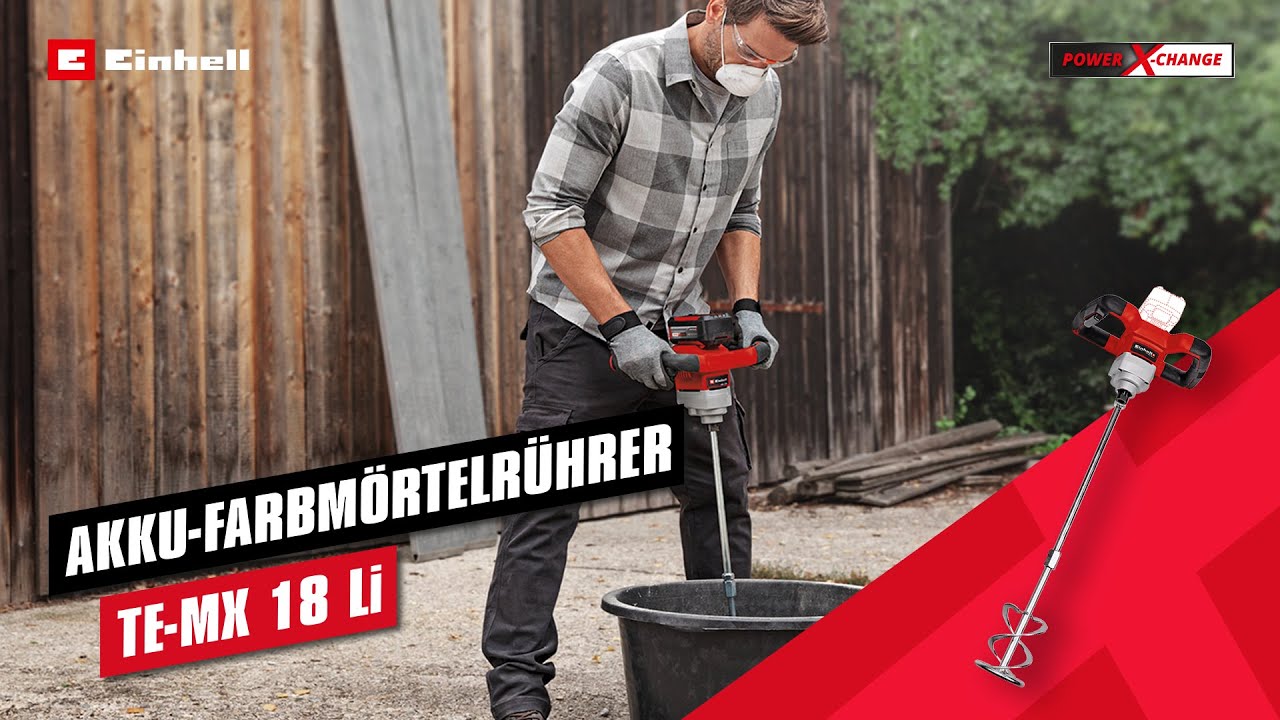 Einhell Akku-Farbmörtelrührer TE-MX 18 Li - Solo 4258760