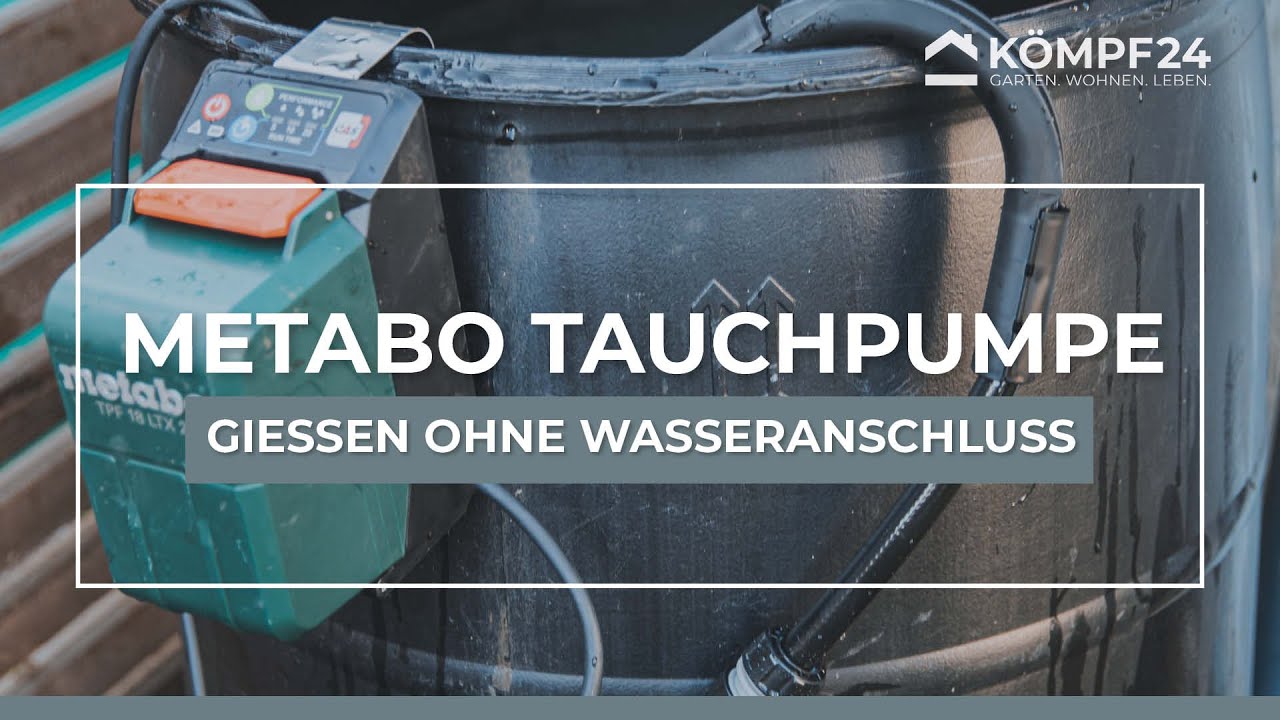 Metabo TPF 18 LTX 2200 * Akku-Tauchpumpe 601729850