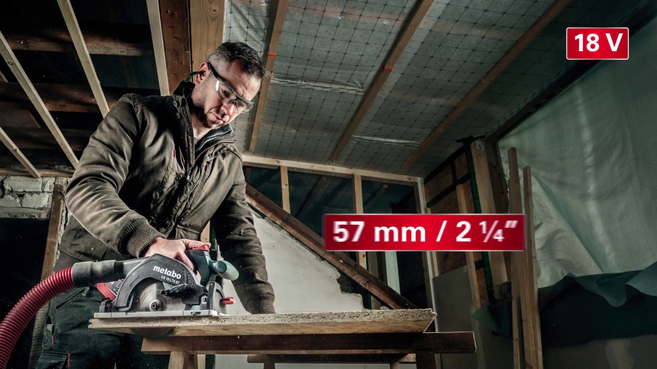 Metabo Akku-Handkreissäge KS 18 LTX 57 FS Set