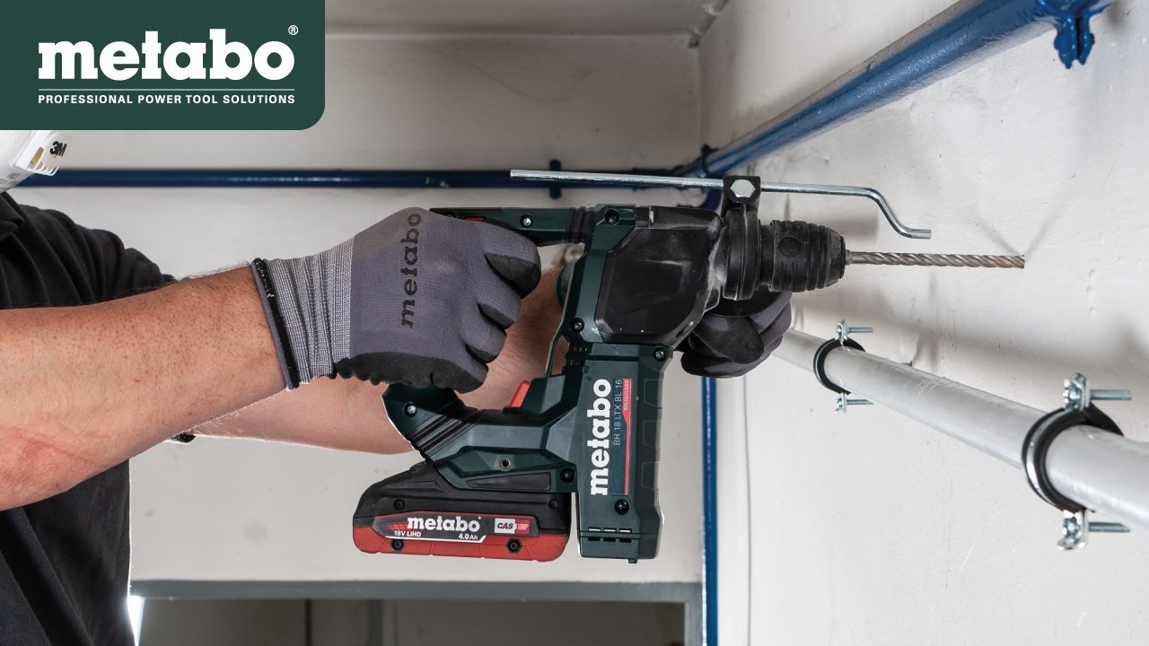 Metabo Akku-Bohrhammer BH 18 LTX BL 16