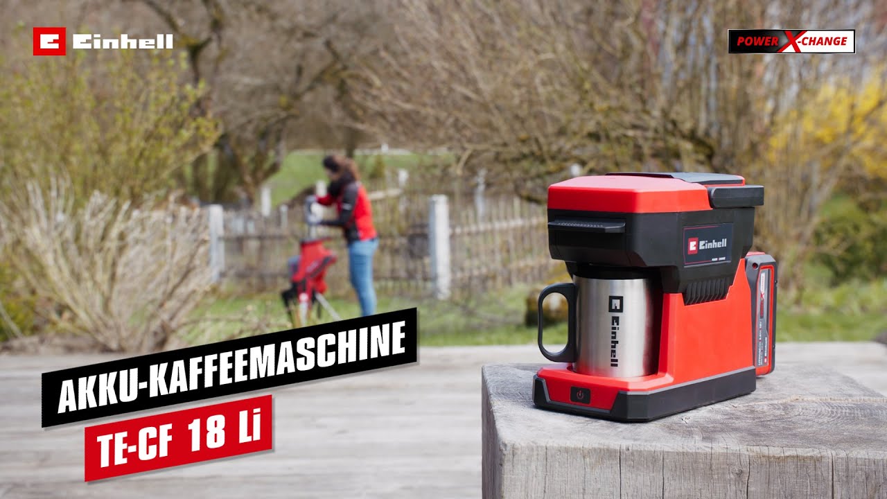 Einhell Akku-Kaffeemaschine TE-CF 18 Li-Solo 4609990