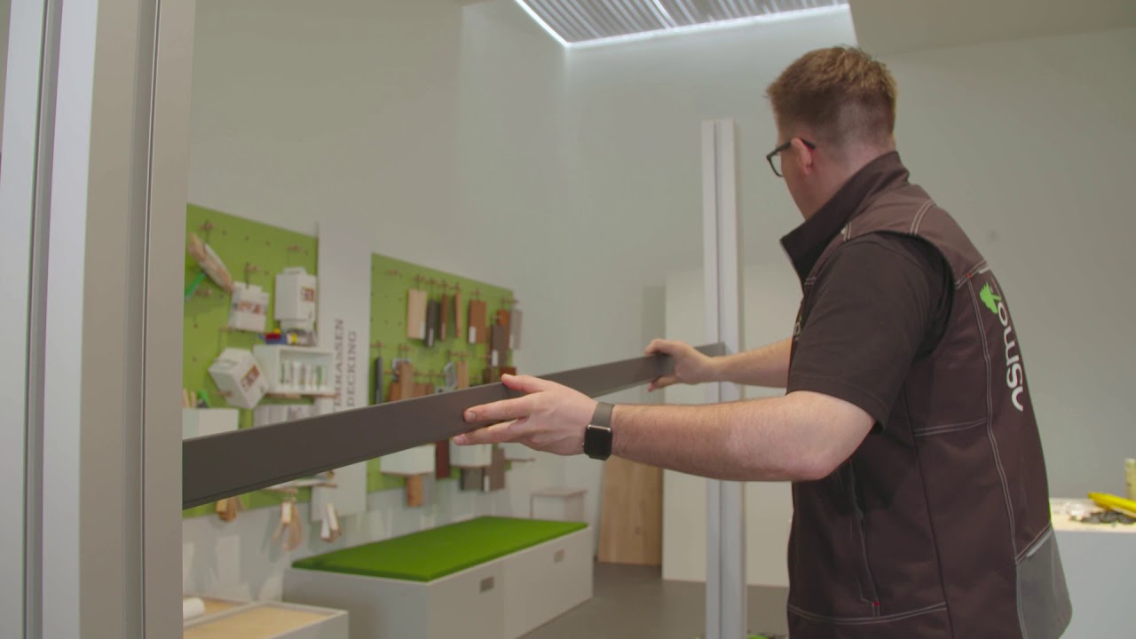 OSMO ALU-Fence RHOMBUS B  Erweiterungsset 1800 x 440 mm