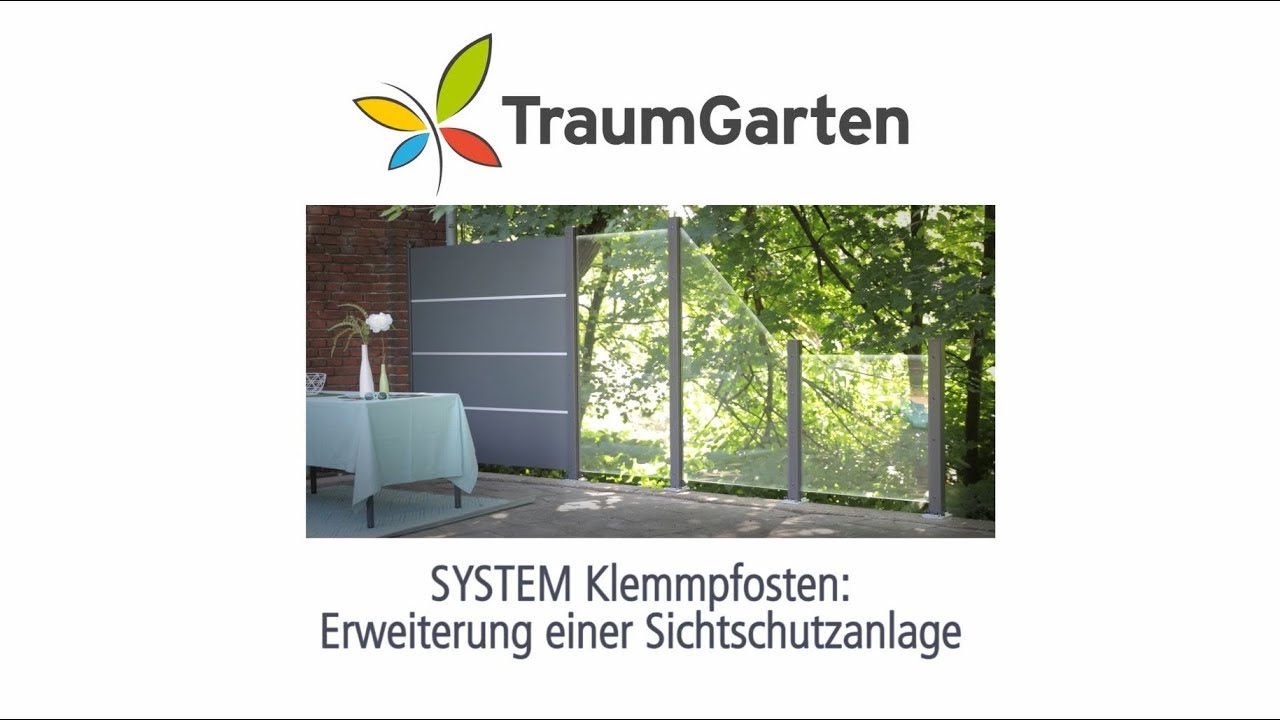 TraumGarten System Klemmpfosten