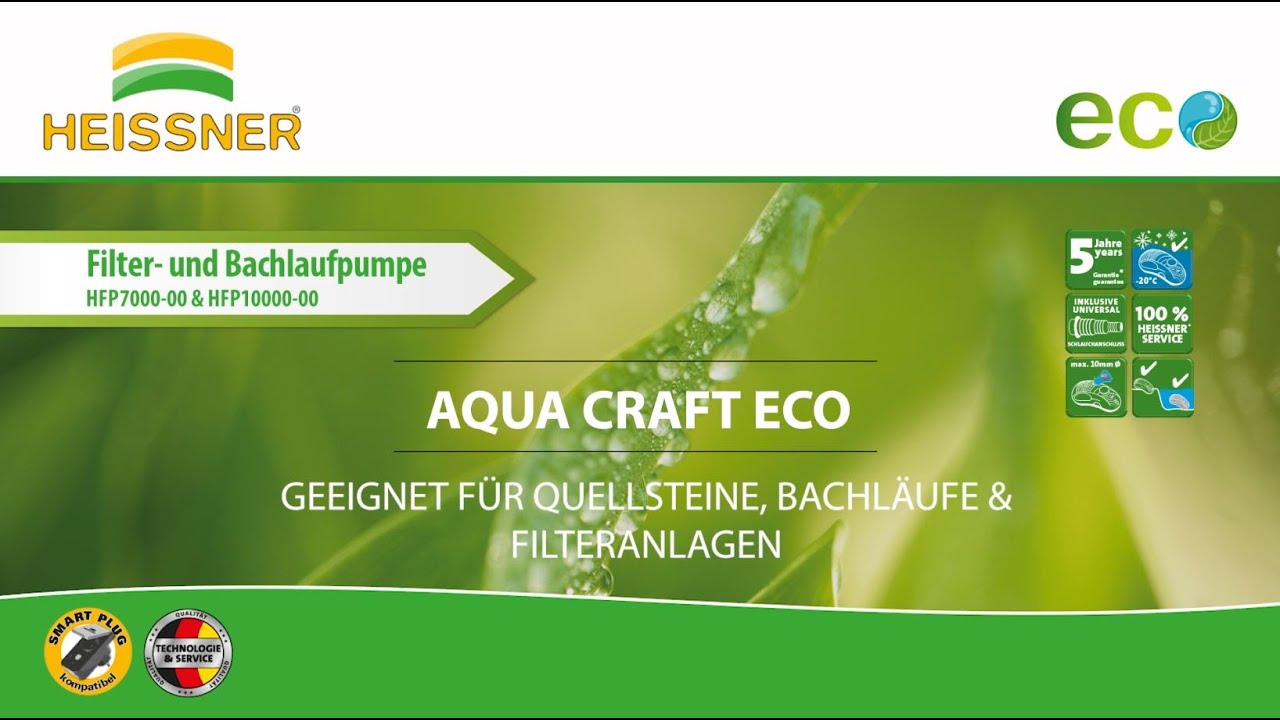 Heissner AQUA CRAFT 10000 l/h, 95W (HFP10000-00)