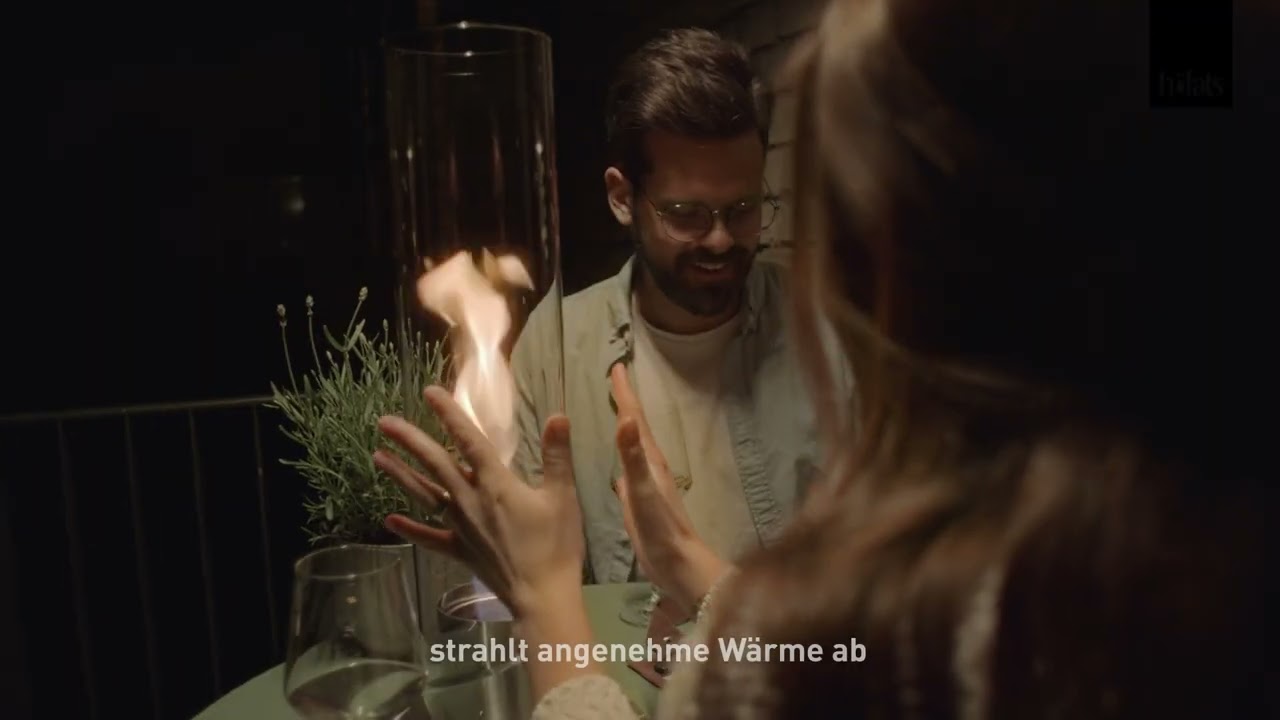 höfats SPIN 120 Hängefeuer silber