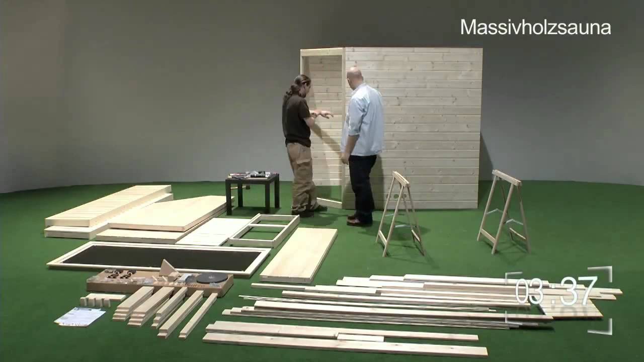 Karibu Sauna Sinai 3 - Massivholzsauna mit Eckeinstieg 38 mm inkl. gratis Sauna-Zubehörset im Wert von 234,94 €