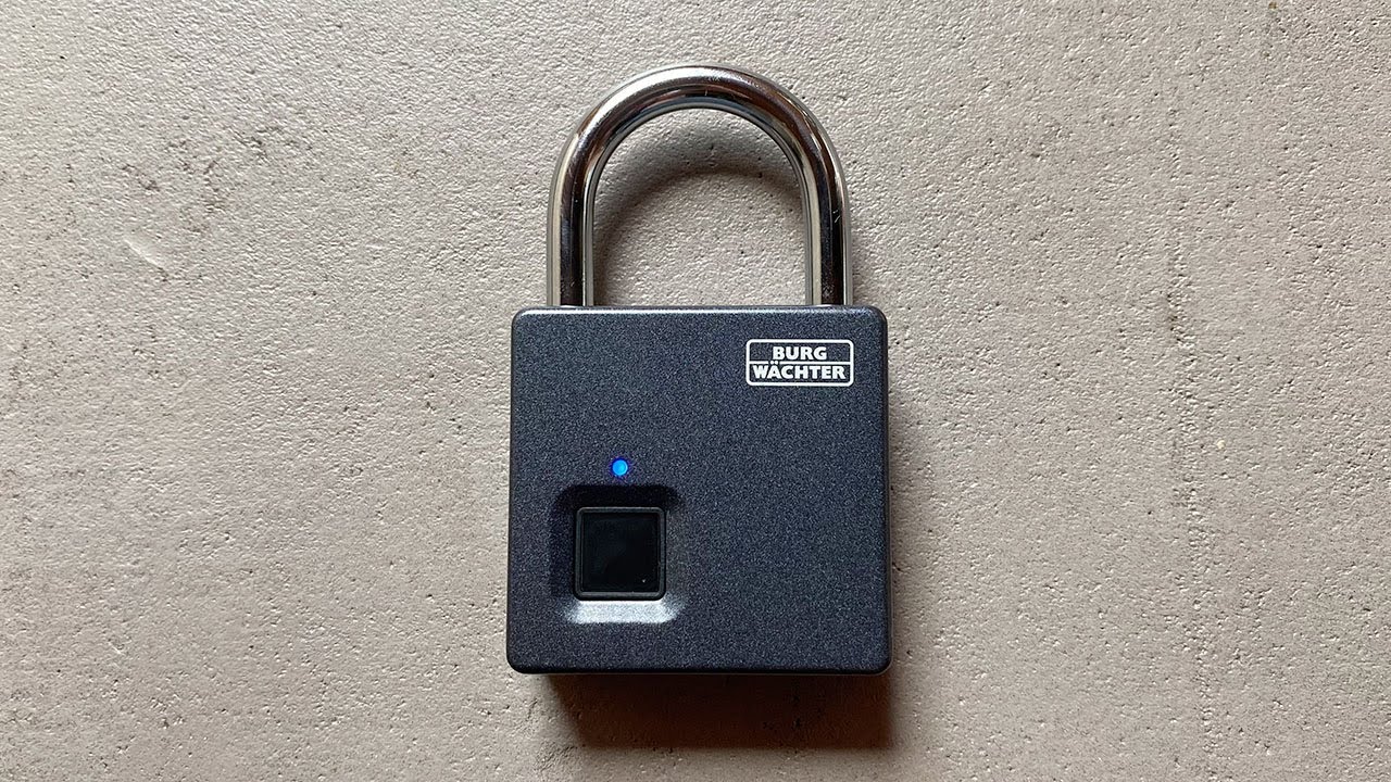 Burg Wächter Vorhangschloss Scan & Lock 610/53 SB