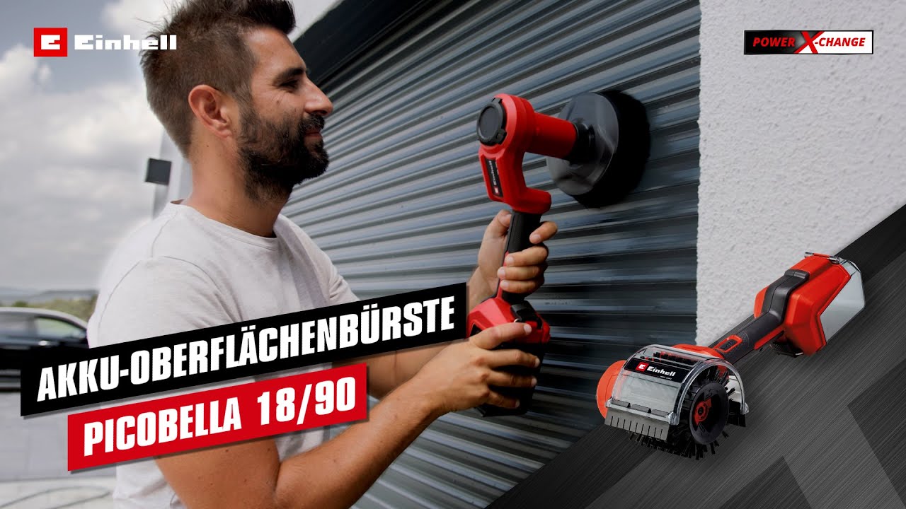 Einhell Akku-Oberflächenbürste PICOBELLA 18/90 3424220