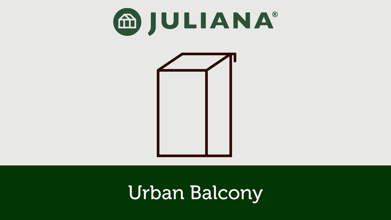 Juliana Gewächshaus Urban Balcony - 0,16 m²