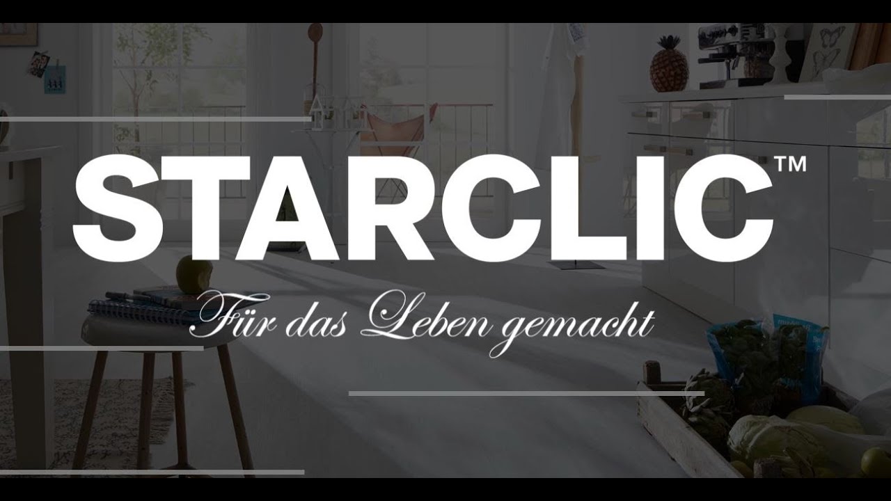 STARCLIC Stone Korsika Klick-Designboden Fliesenoptik