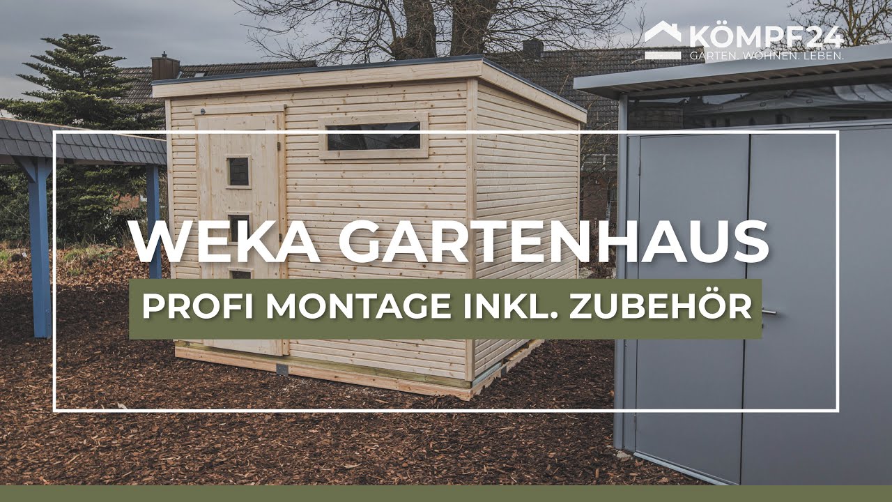 Weka Gartenhaus 219 wekaLine - 28 mm