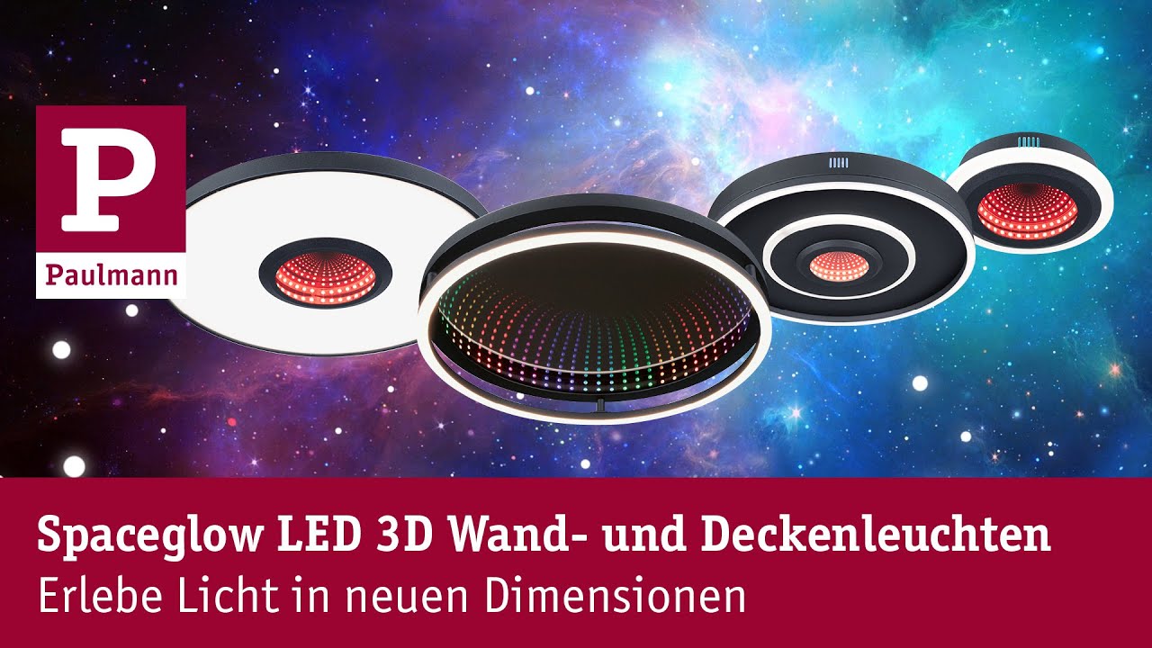 Paulmann LED Deckenleuchte Spaceglow Two