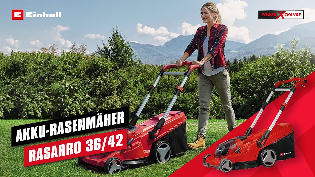 Einhell Akku-Rasenmäher RASARRO 36/42 (2x5,2Ah) 3413272