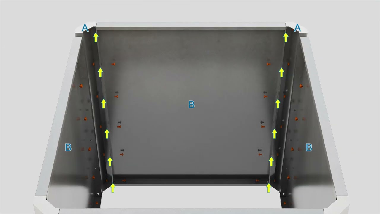 Premium Hochbeet aus Stahl anthrazit 80 x 80 x 75 cm