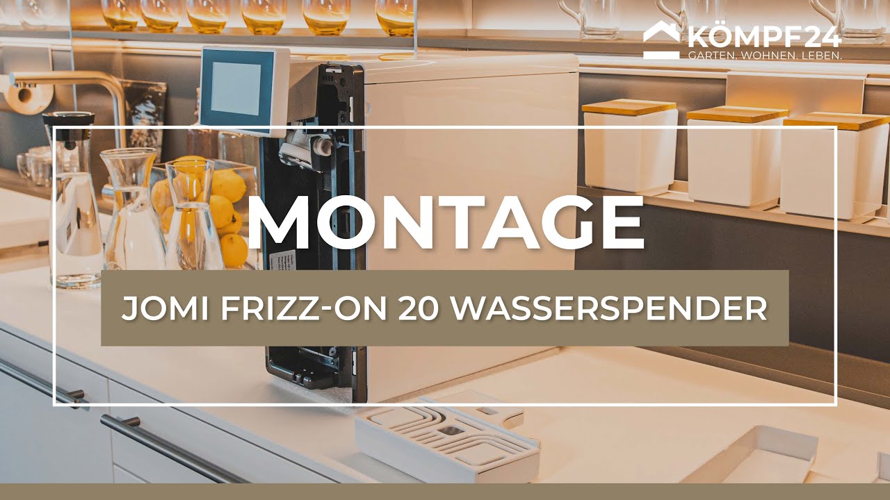 JoMi Frizz-On 20 Wasserfilter-Anlage mit Sprudelfunktion schwarz