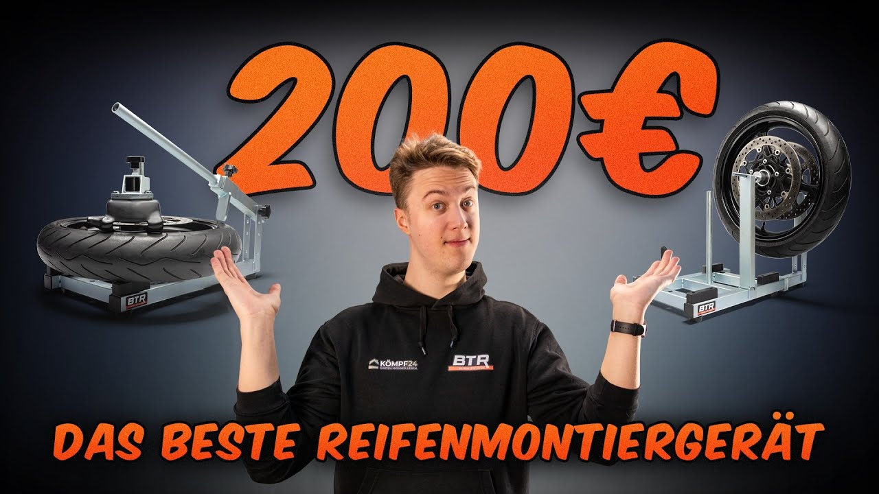 BTR Two-in-One Reifenmontiergerät 15 - 19"
