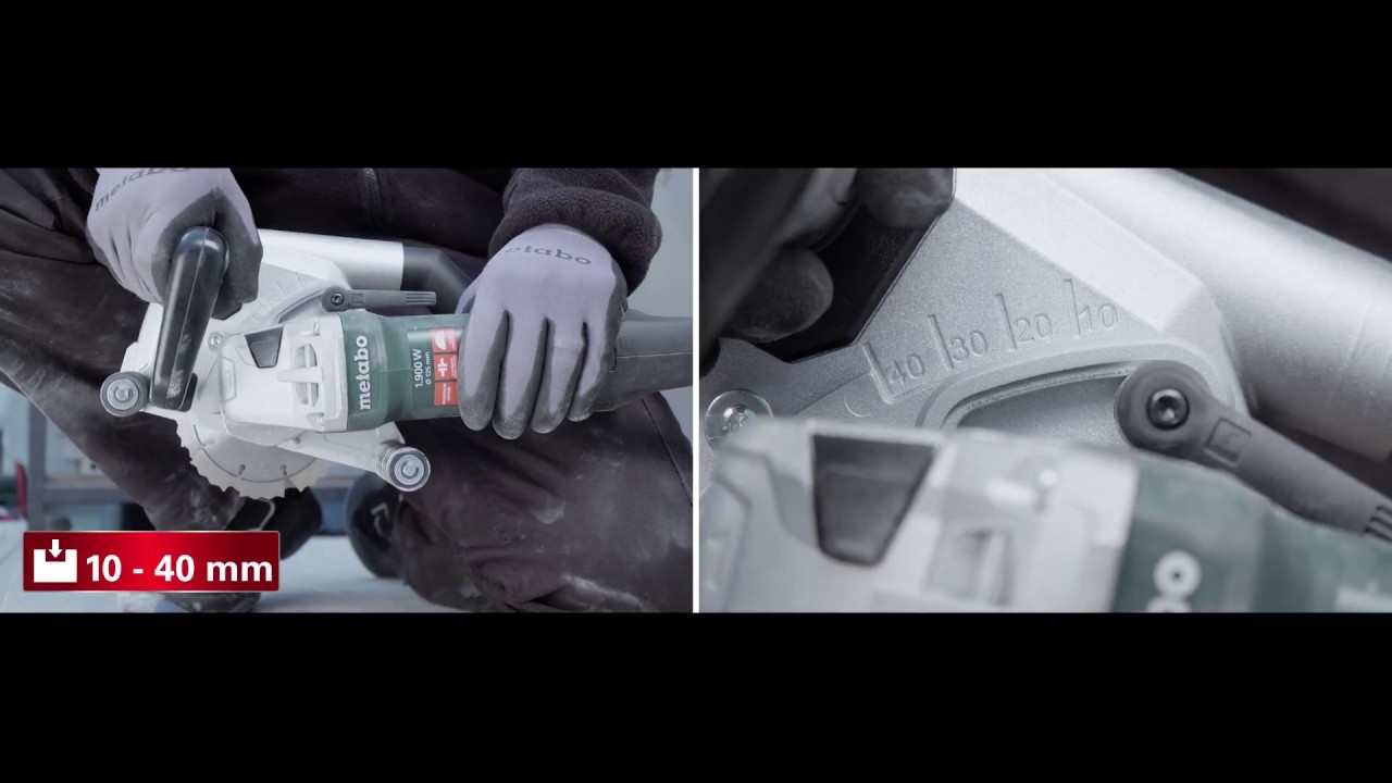 Metabo Mauernutfräse MFE 40