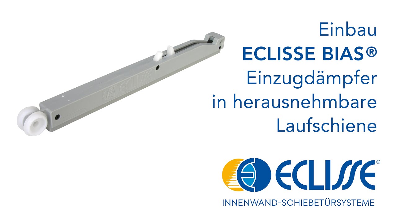 Eclisse Einzugsdämpfer für Eclisse Schiebetürelemente