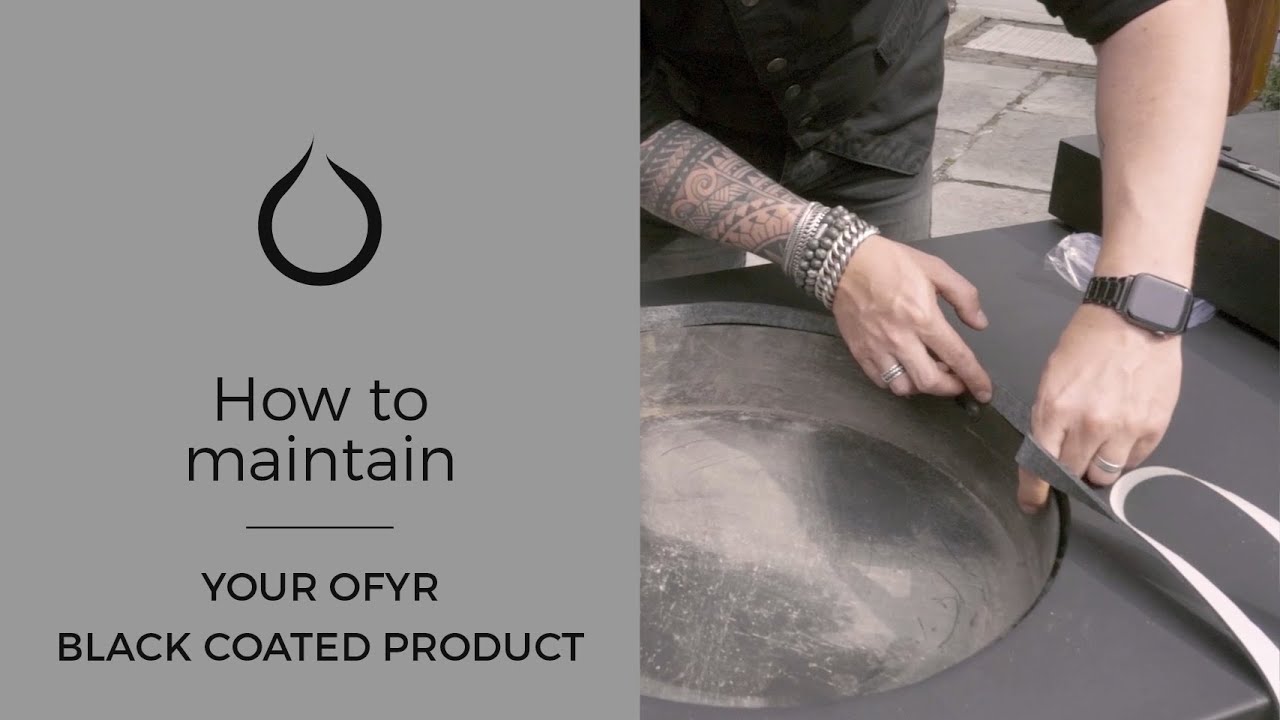 OFYR Plancha Grill Classic Black 85