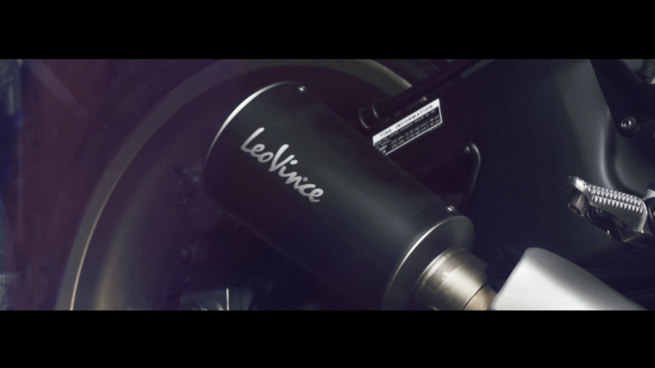 LeoVince SLIP-ON Edelstahl SBK LV-10 Schwarz für KAWASAKI Z 900/A2