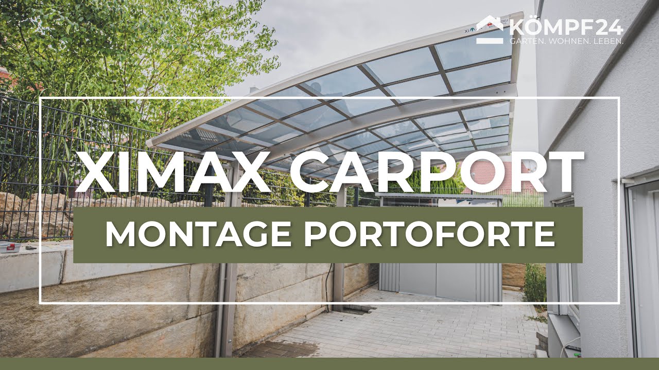 Ximax Carport Portoforte Typ 80 495 x 270 cm