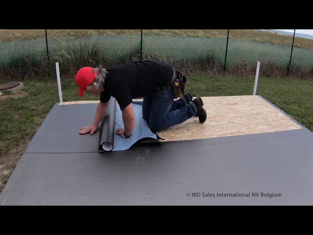 Weka hochwertige, selbstklebende Dachbahn mit Besandung - Rolle mit 5 m²