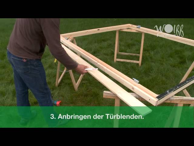 Wolff Finnhaus Doppel-Tür Thor 28 / 34 / 40 mm