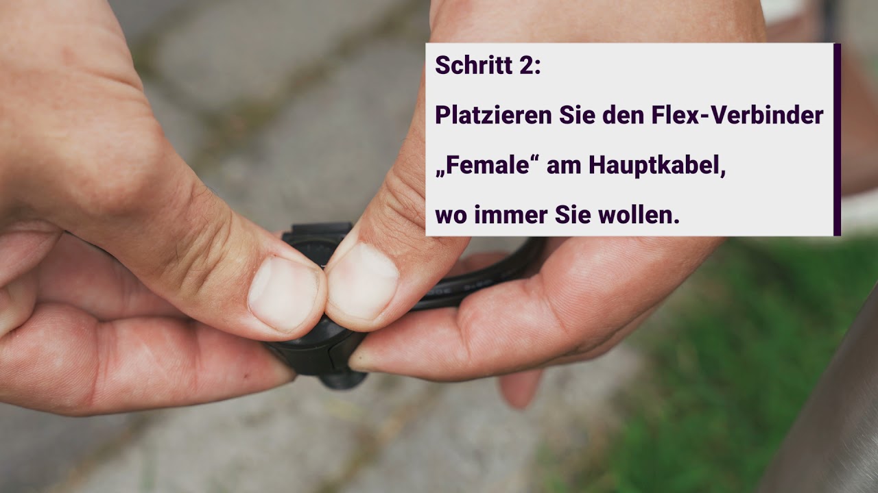 Garden Lights Sockelleuchte Lunia 3er Set