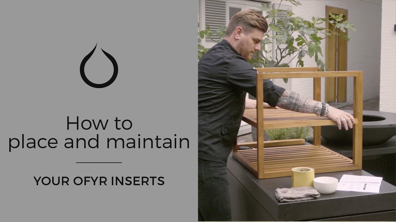 OFYR Storage Insert PRO mit 2 Türen Teakholz Large