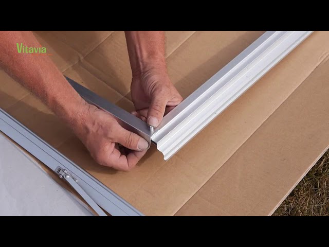 Vitavia Gewächshaus Aura 7800 inkl. 4 Fenstern - 7,8 m²