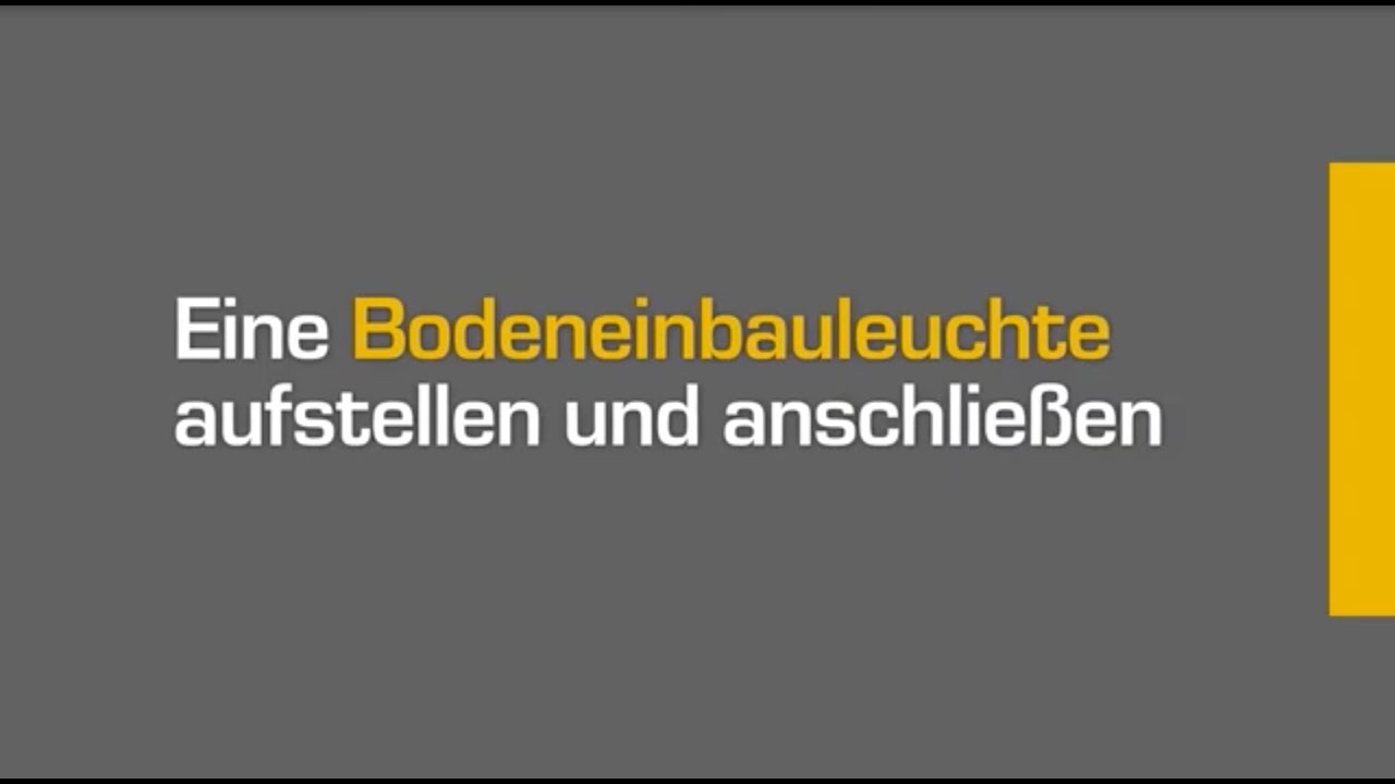 Lightpro Bodeneinbaustrahler Onyx 20 12V