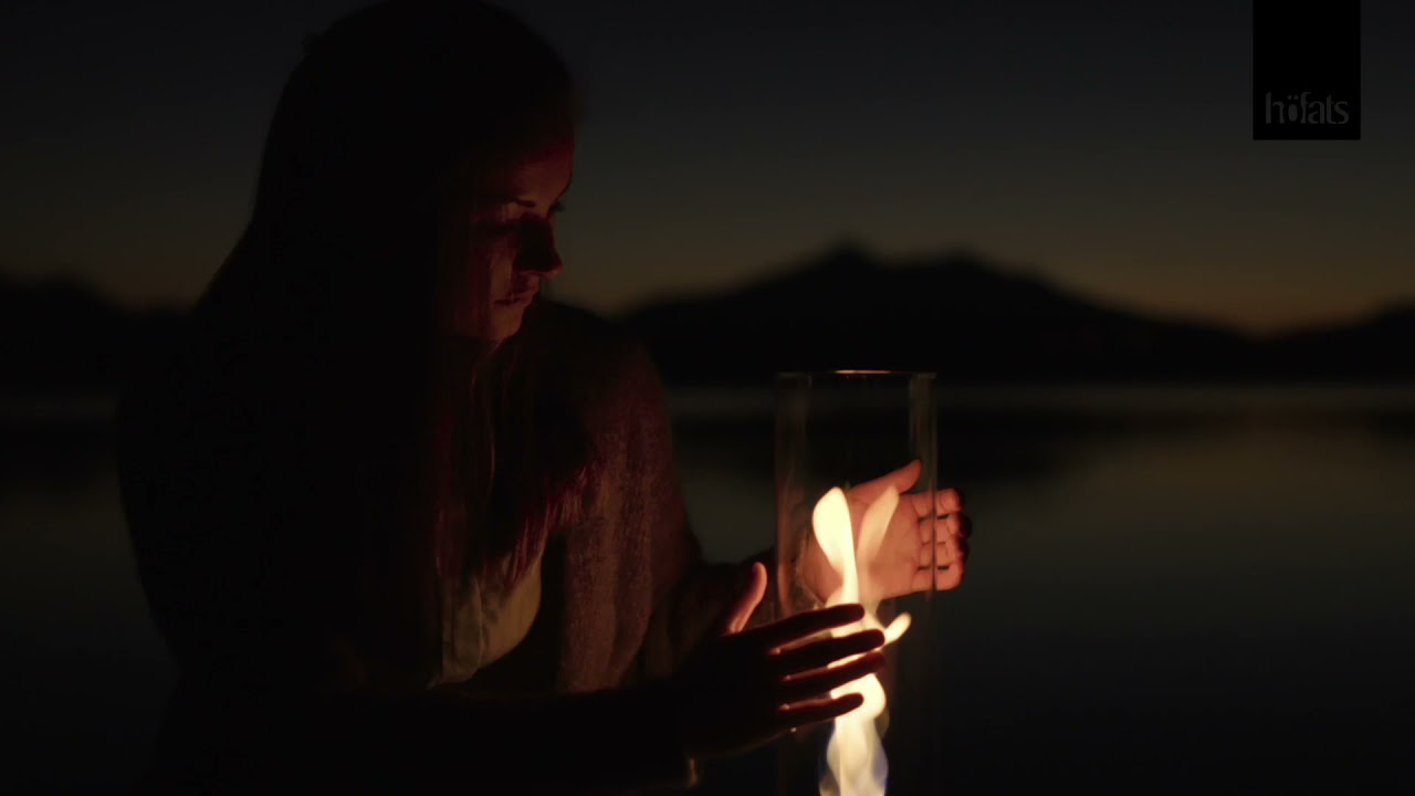 höfats SPIN 120 Hängefeuer silber