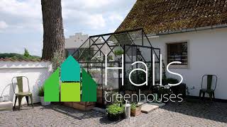 Halls Gewächshaus Qube + 6,6 m² / 9,9 m² / 13 m²
