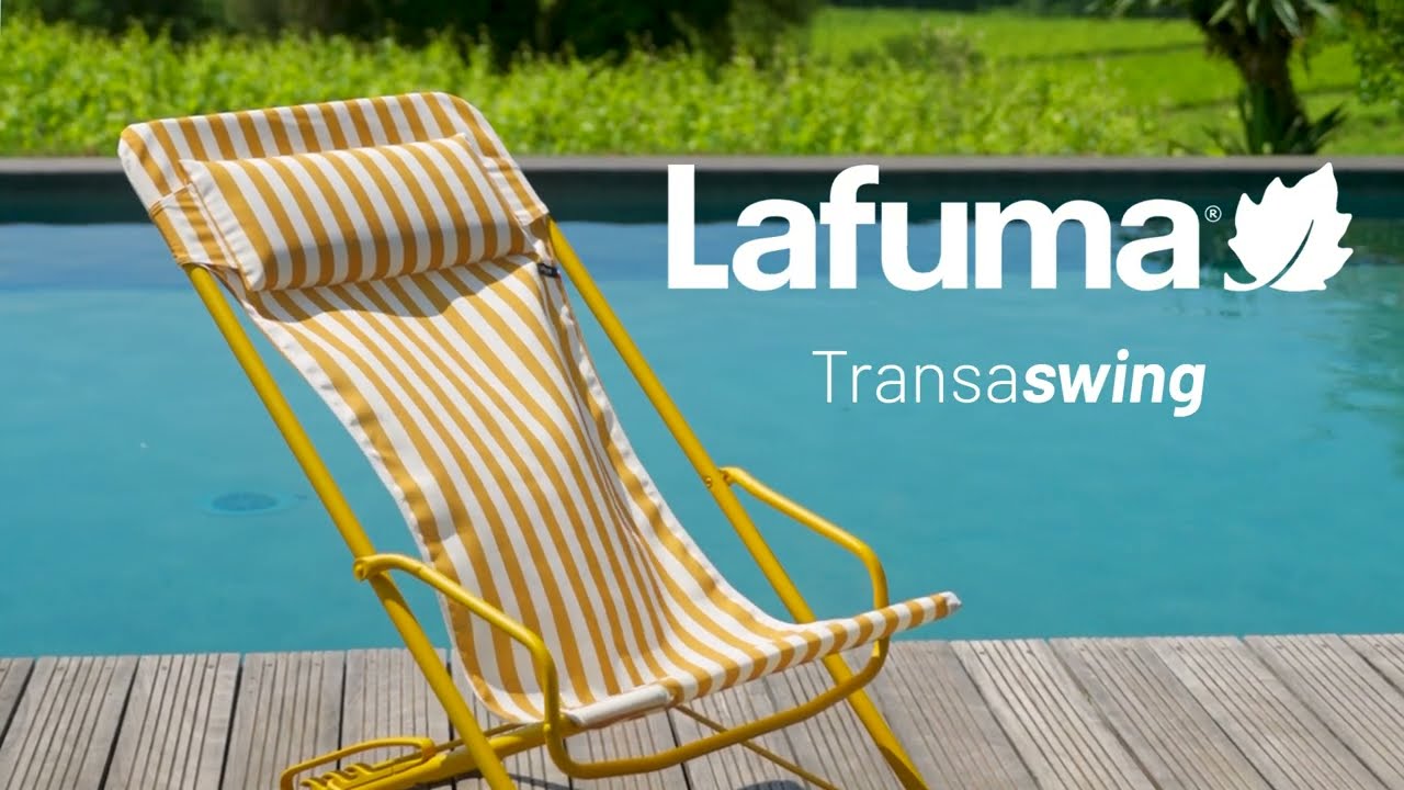 Lafuma Liegestuhl TRANSASWING, Stahl / Batyline