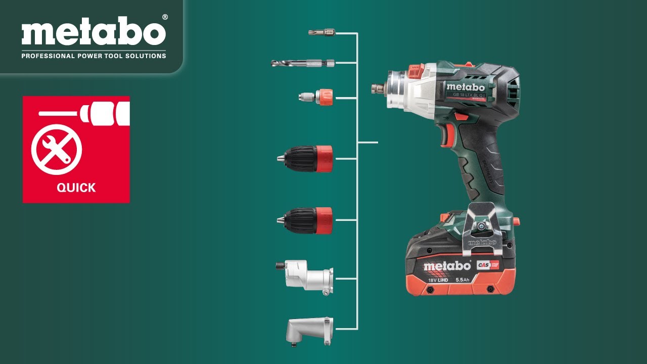 Metabo Akku-Schlagbohrschrauber SB 18 LTX Quick