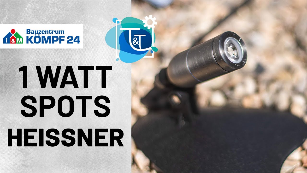 Heissner SMART LIGHT Spot, 1W, Warmweiss, Metall (L421-00)