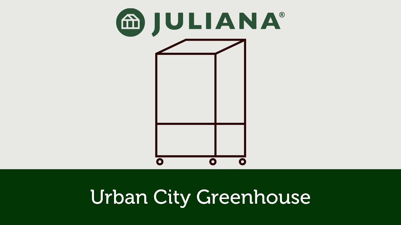 Juliana Gewächshaus Urban City Greenhouse - 0,32 m²