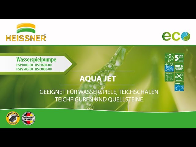 Heissner Smartline ECO Wasserspielpumpe (HSP1000-00)